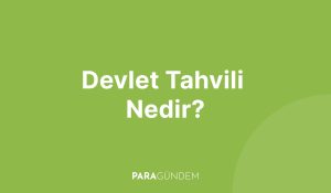 Devlet Tahvili Nedir?