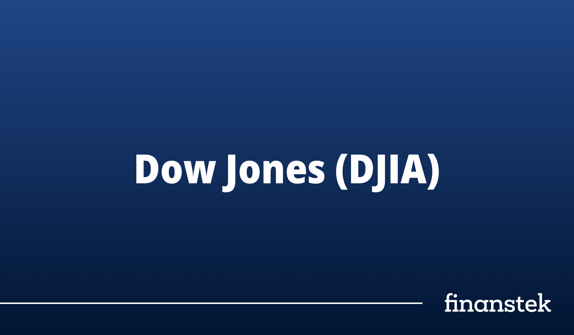 Dow Jones Borsası Endüstri Endeksi (DJIA)