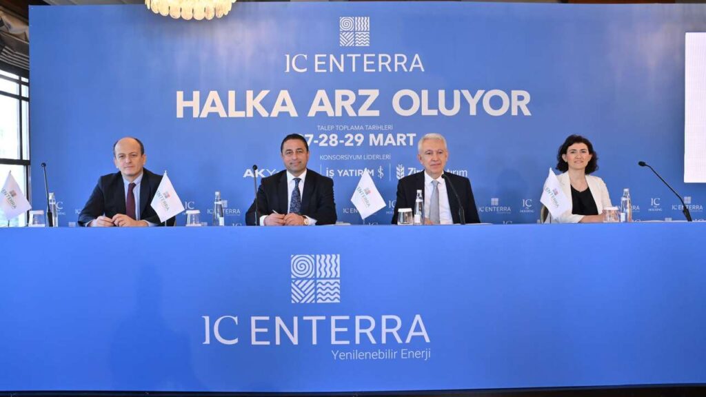 IC Enterra Yenilenebilir Enerji büyüme hedefleri