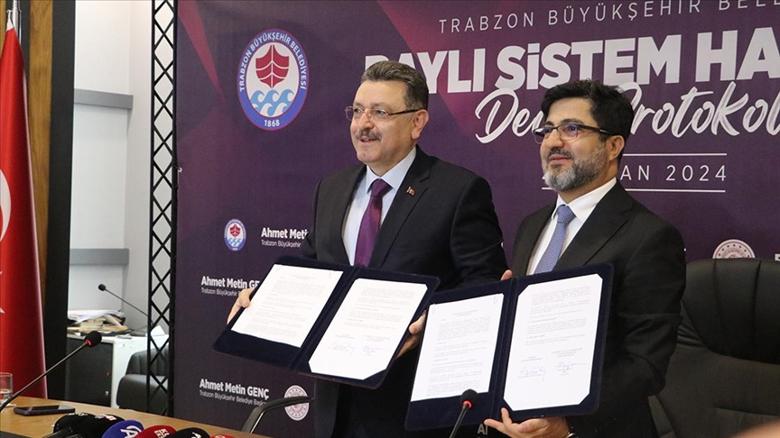 Trabzon Hafif Raylı Sistemi: Protokol İmzaları Atıldı